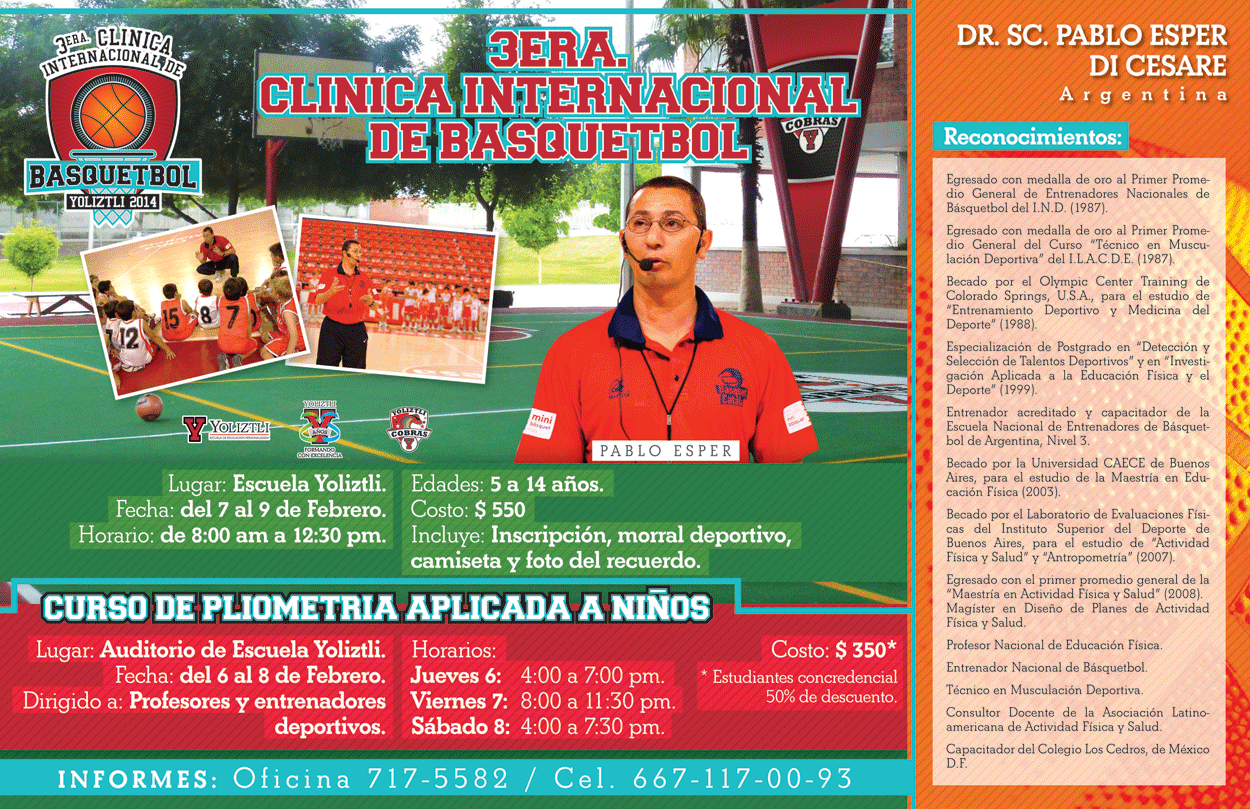 Clínica de Basquetbol 2014